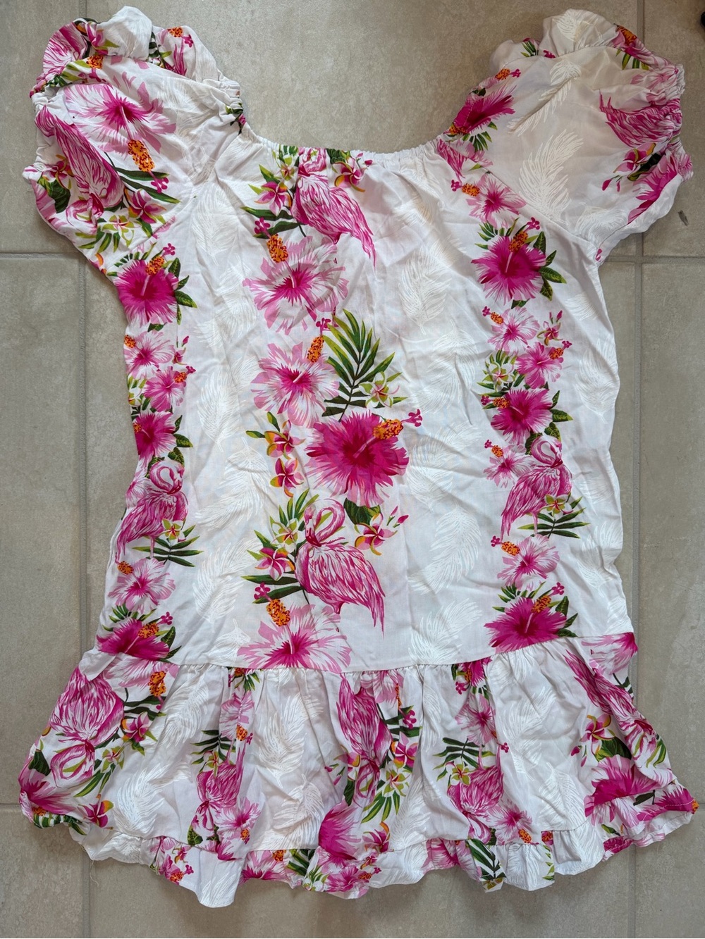 Girls Hawaiian Dress